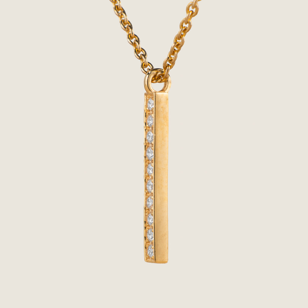 Bar Line Pendant Chain