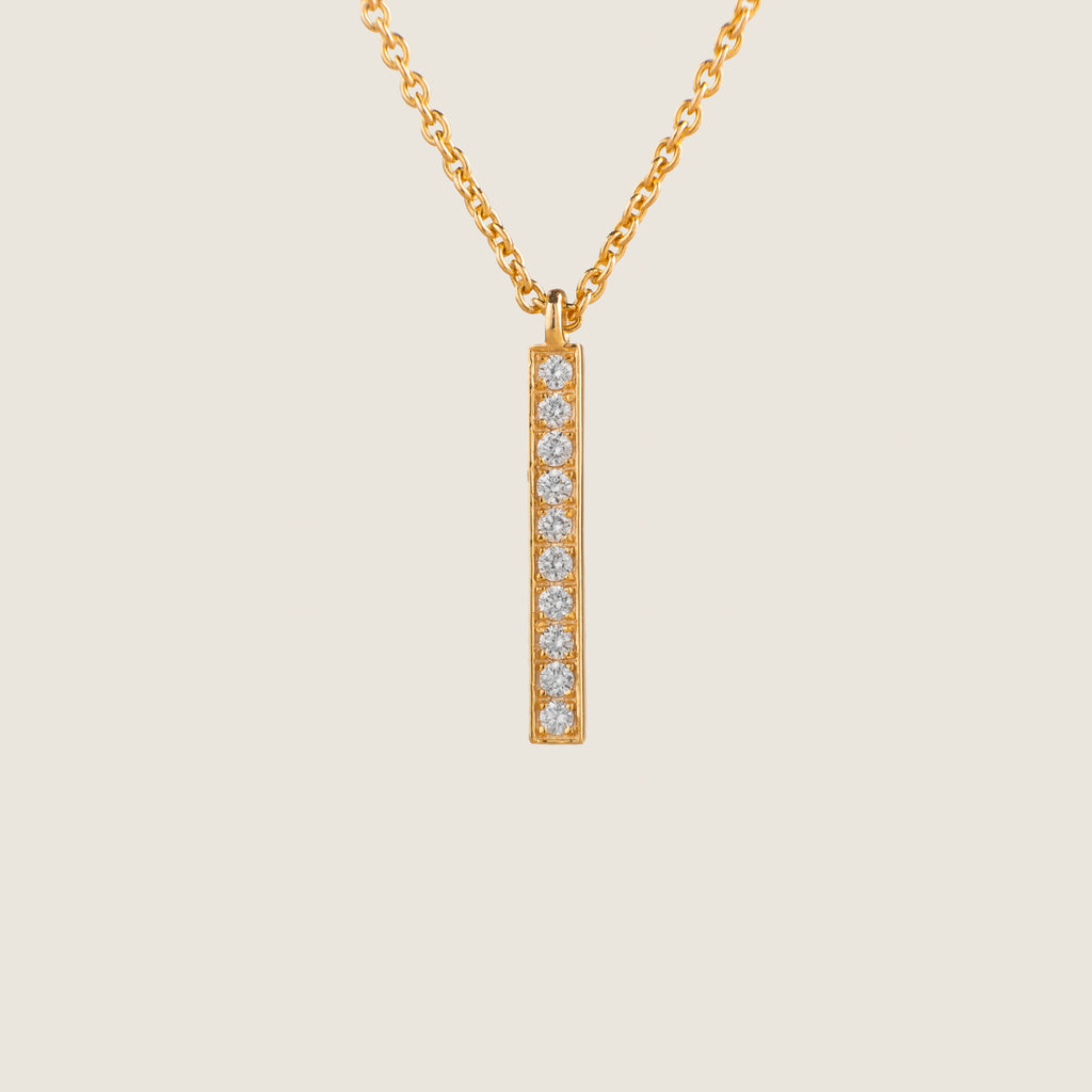 Bar Line Pendant Chain