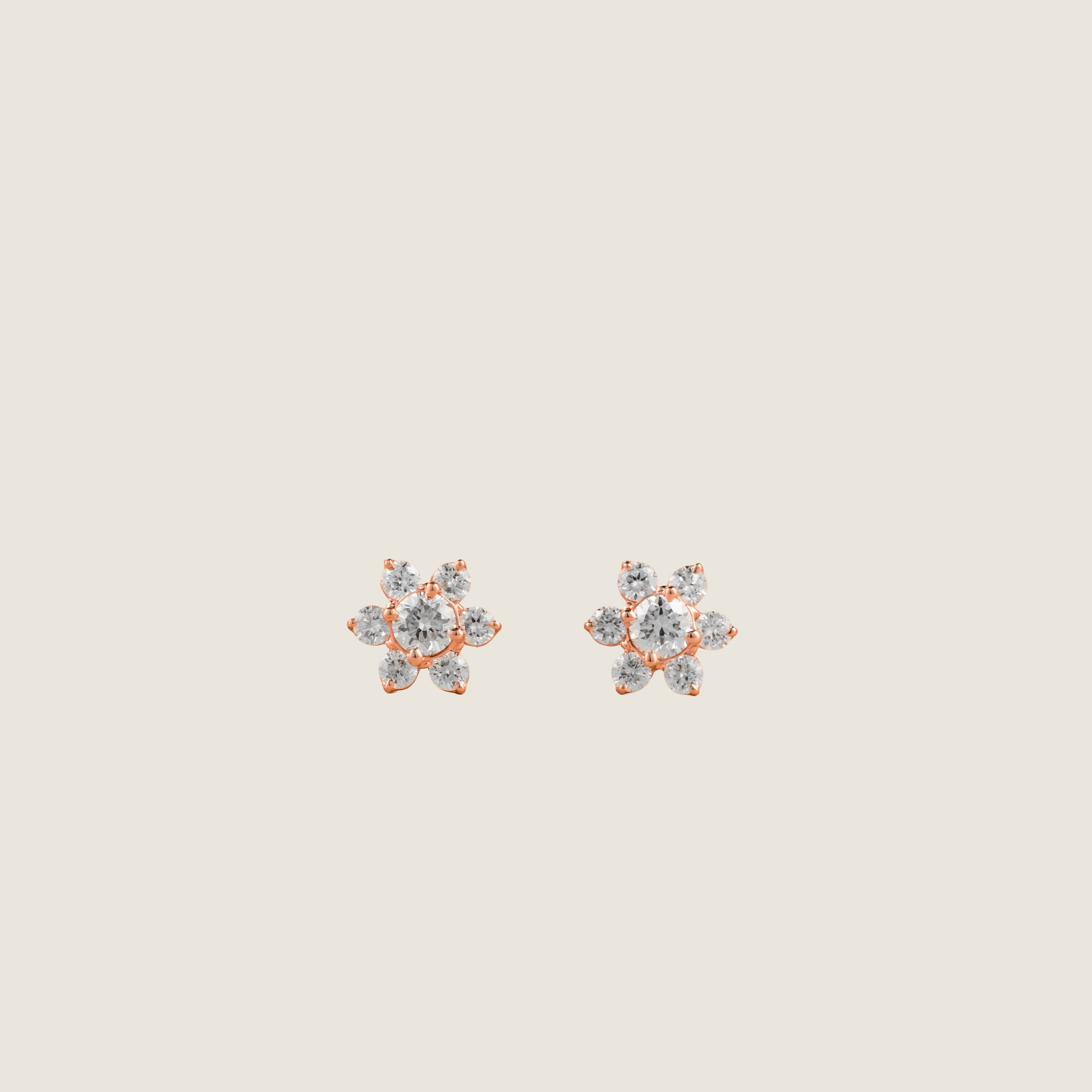 Flower Stud Earrings