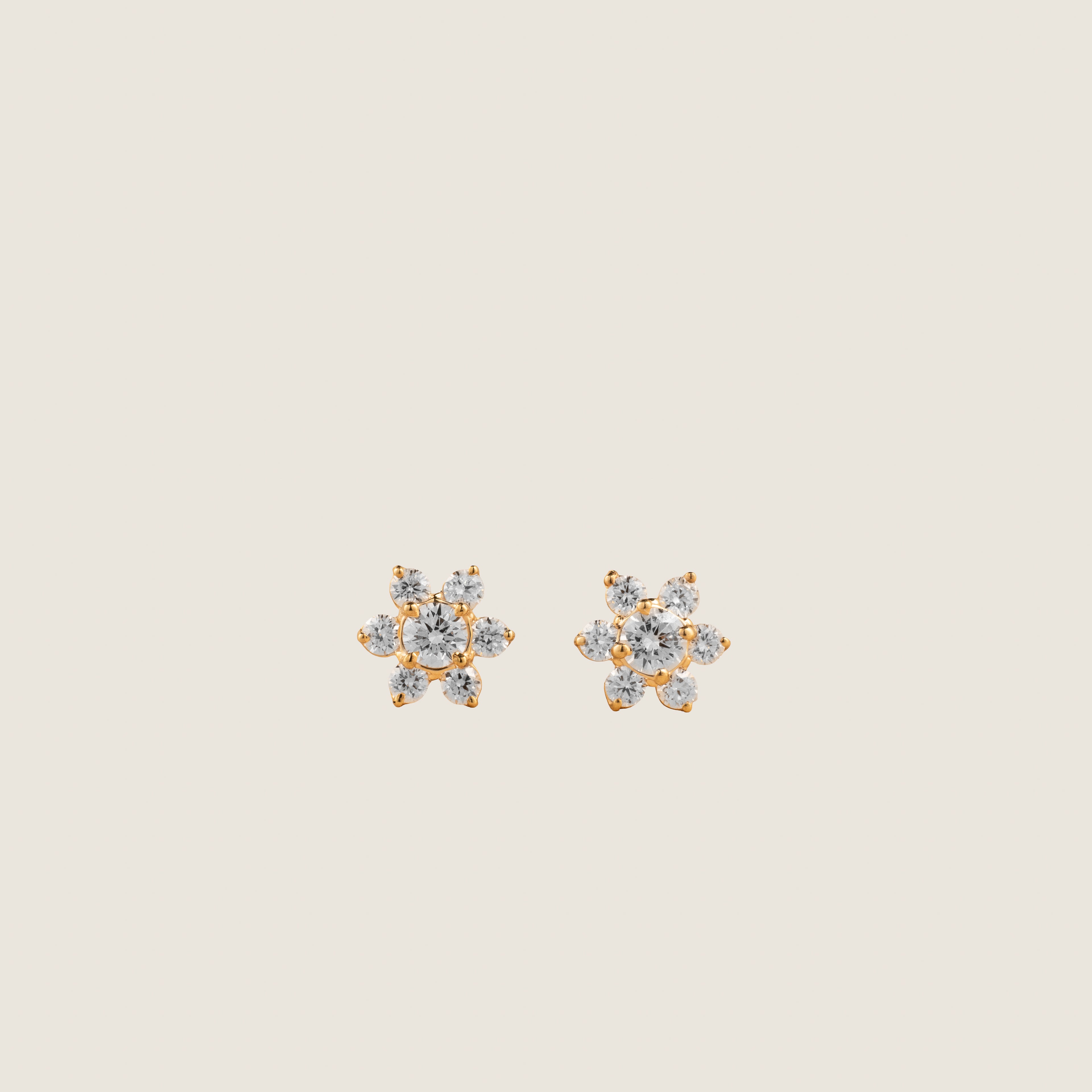 Flower Stud Earrings