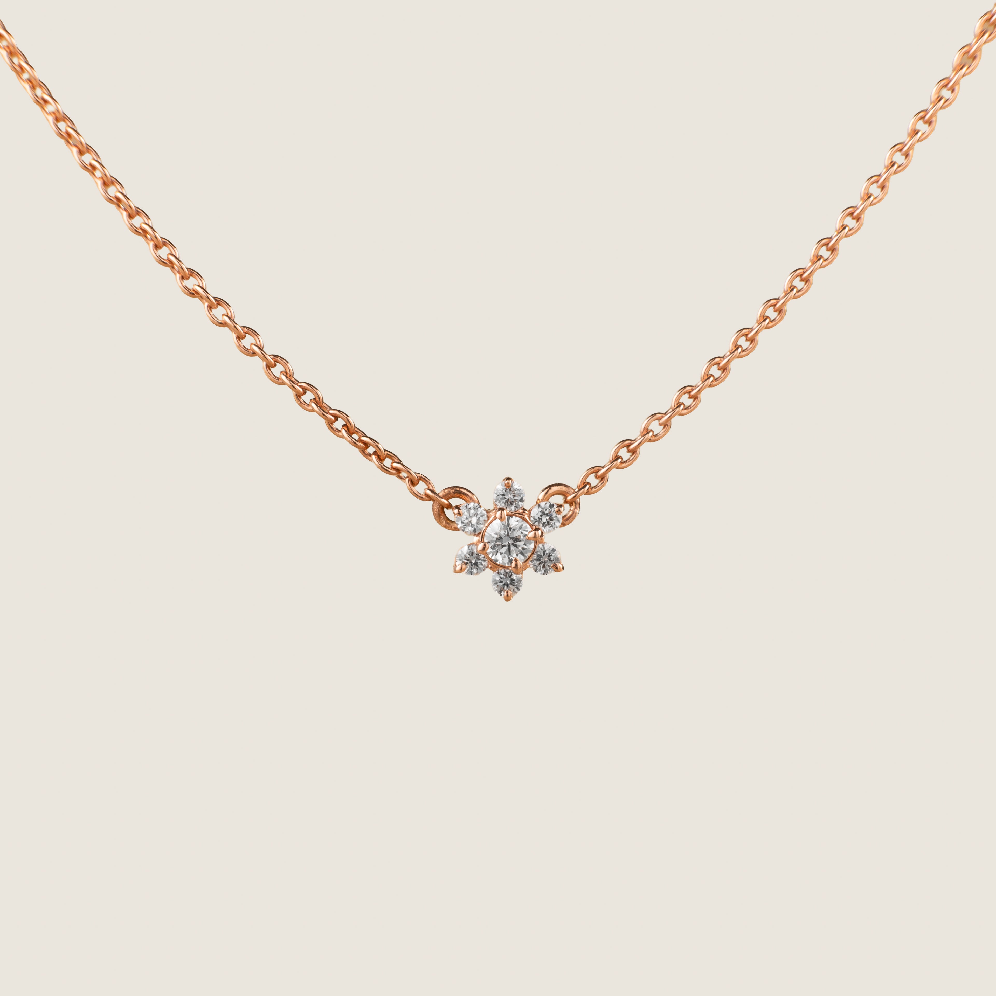 Flower Pendant Chain