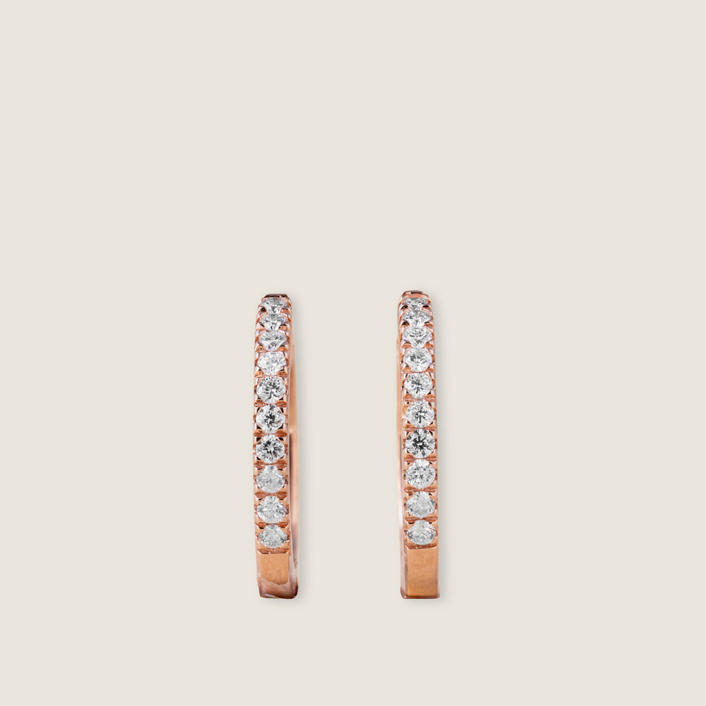 Tennis Huggies Earrings
