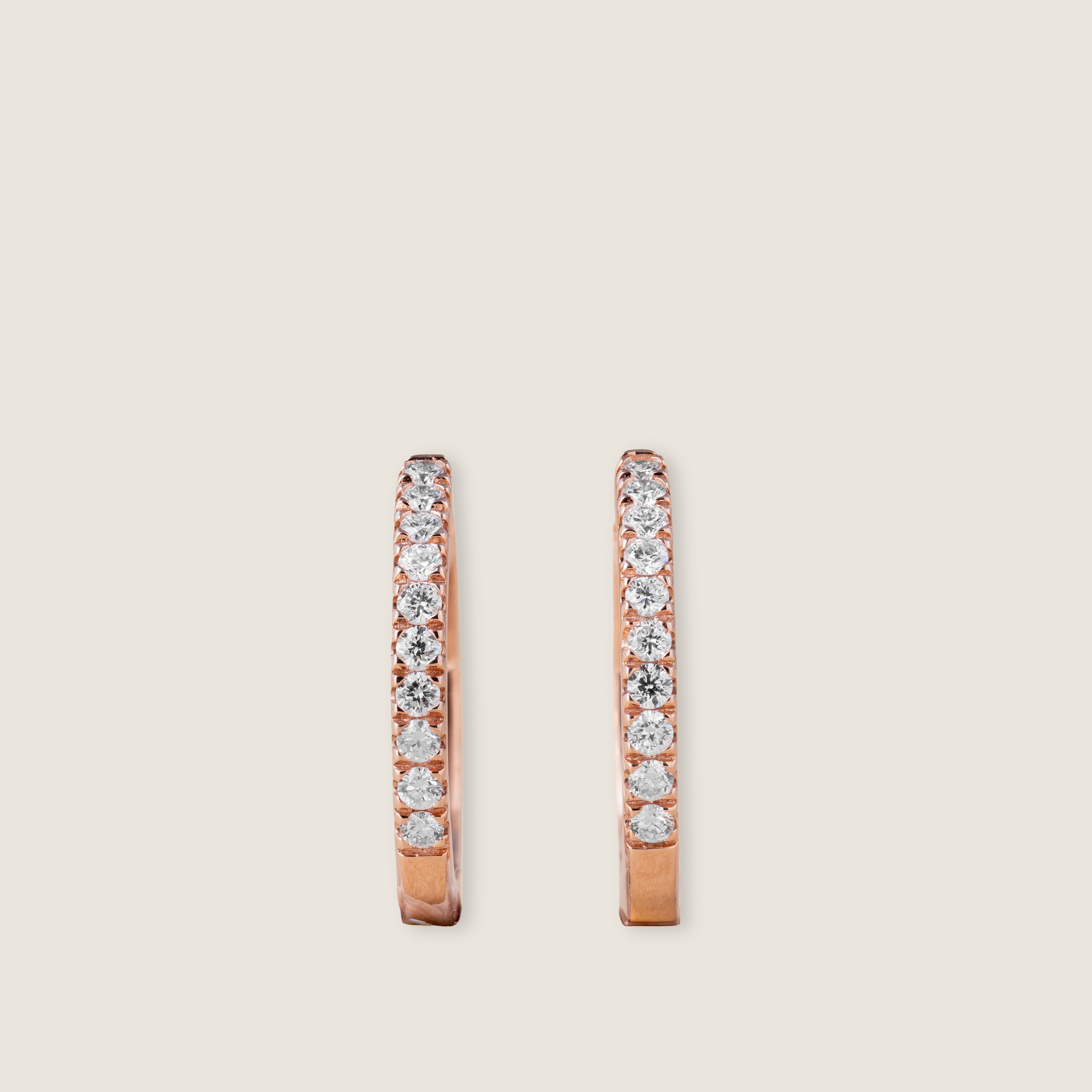 Tennis Huggies Earrings