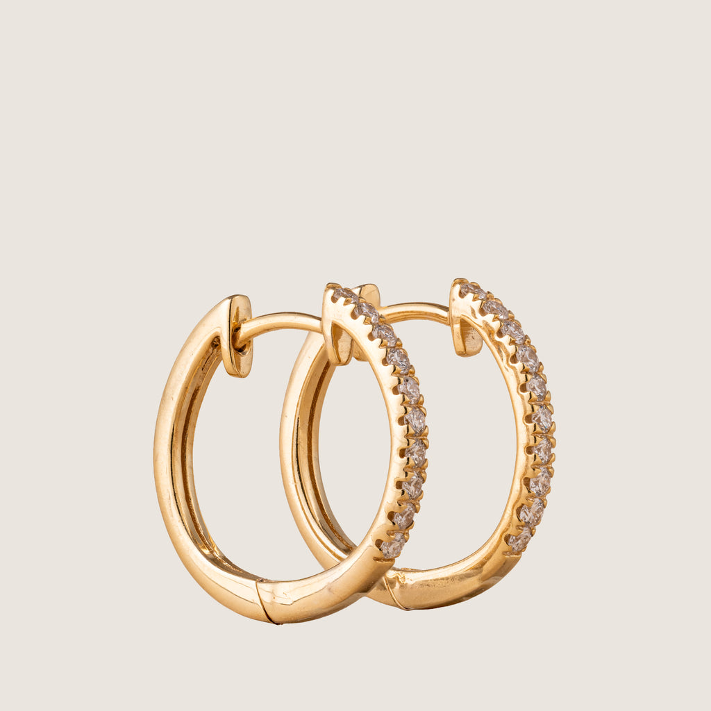 Tennis Huggies Earrings