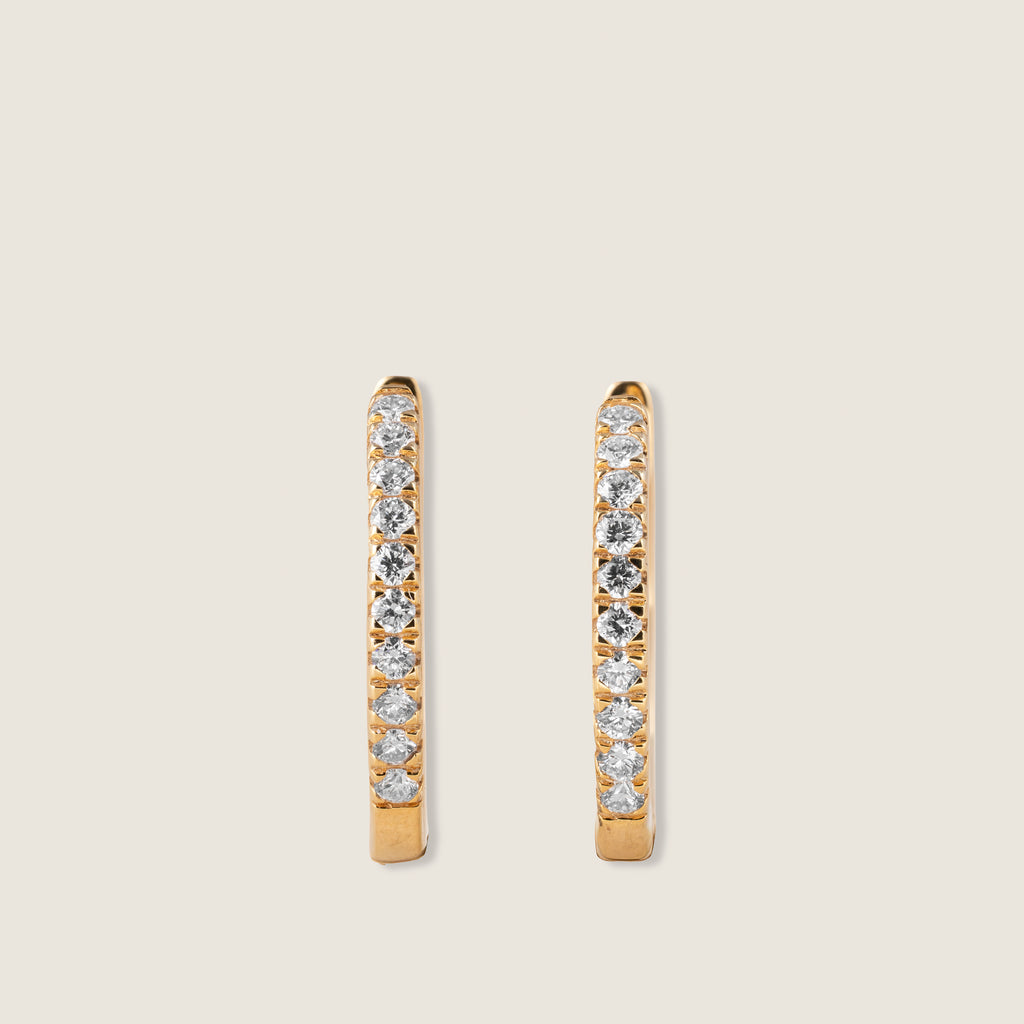 Tennis Huggies Earrings