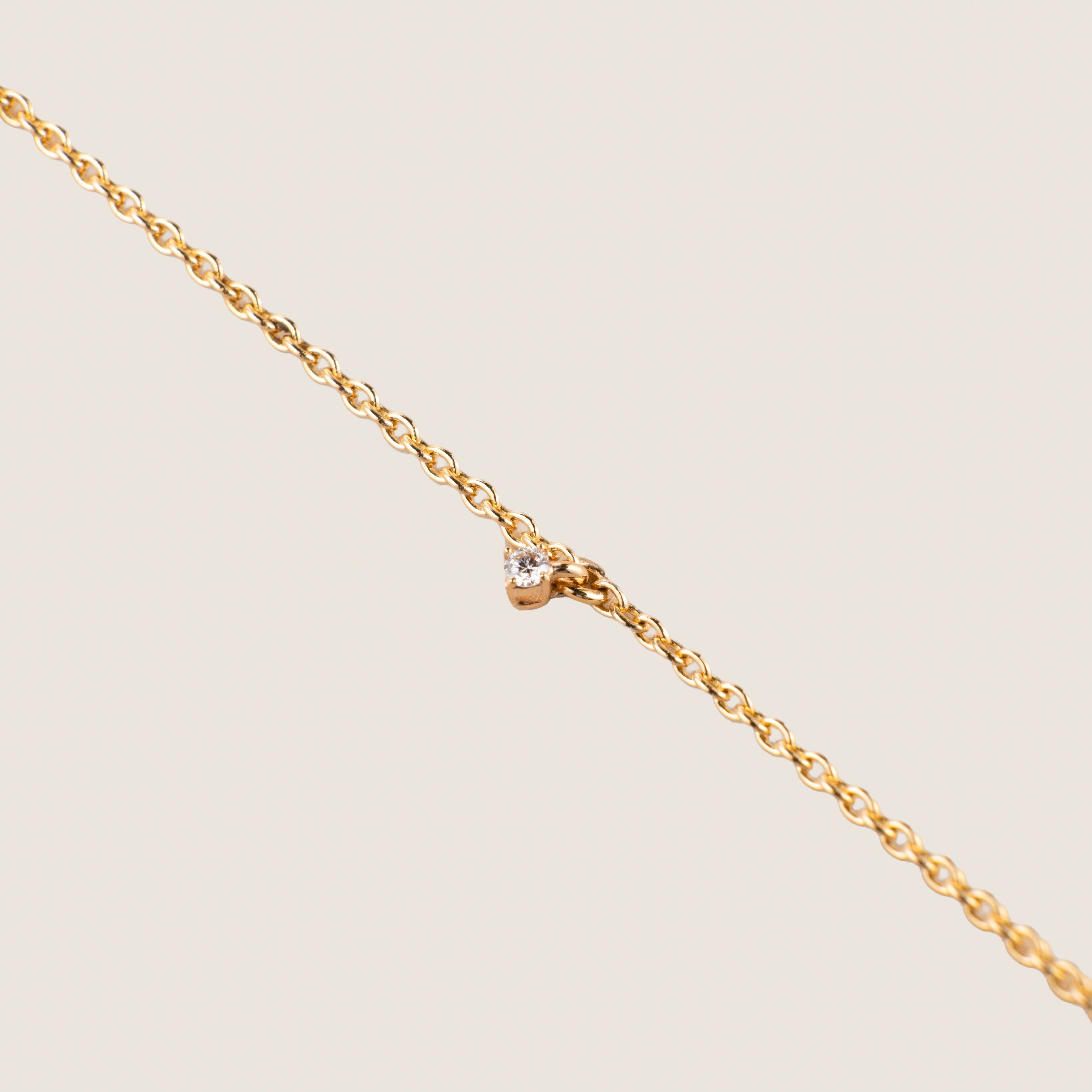 Multi Diamond Bracelet Chain
