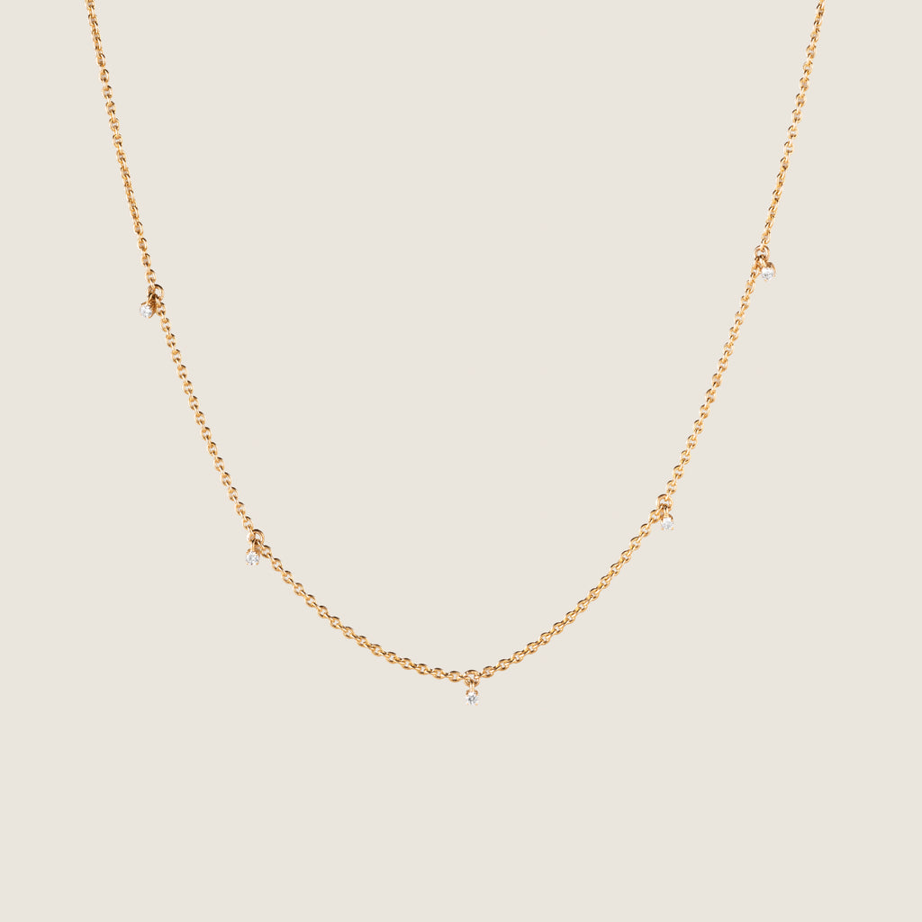 Multi-Diamond Pendant Chain