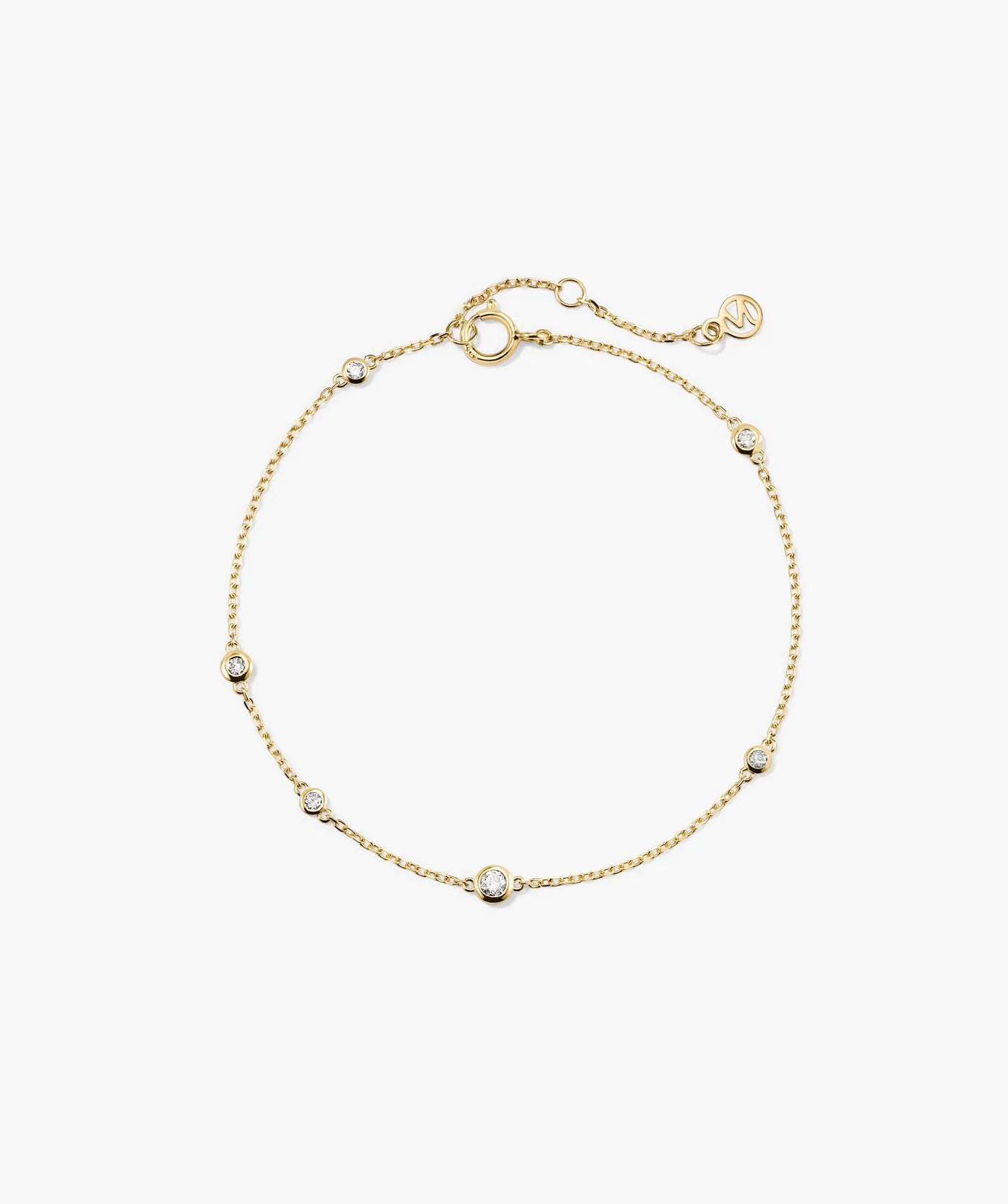 Multi-Stone Bracelet Chain