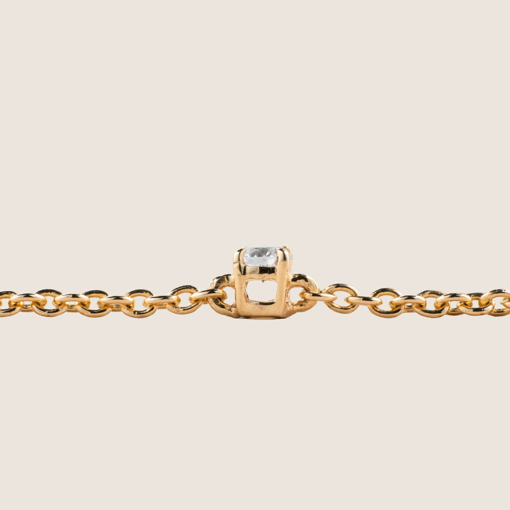 Solitaire Bracelet Chain