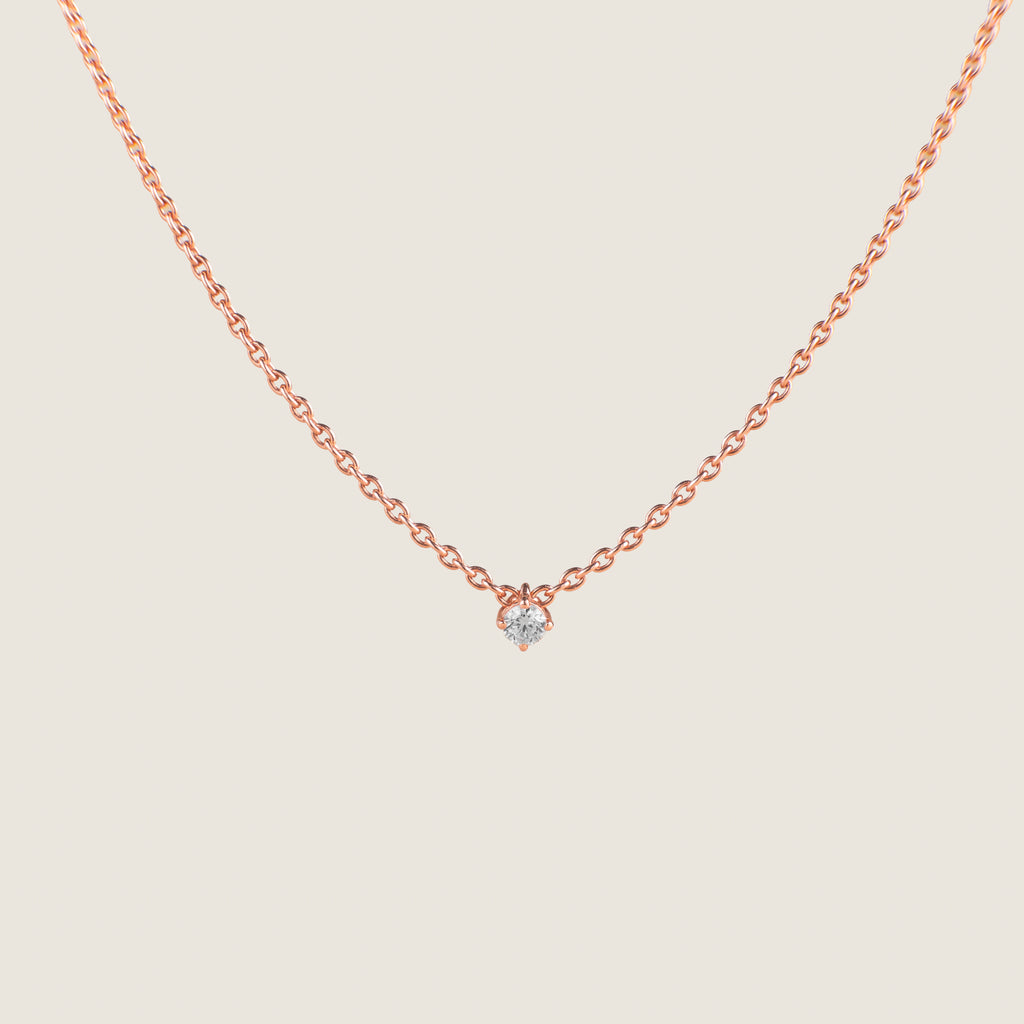 Solitaire Pendant Chain