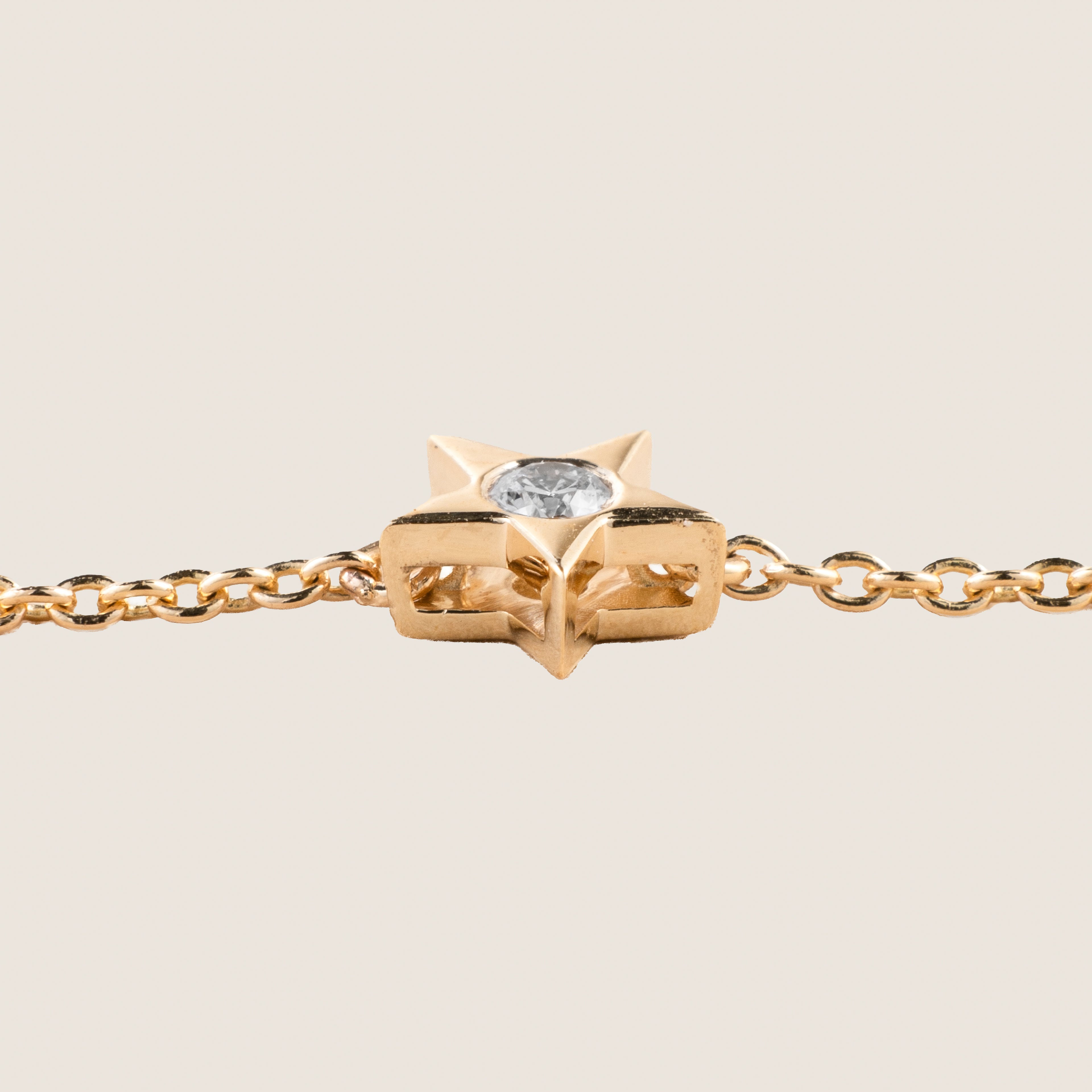 Stardust Solitaire Bracelet Chain