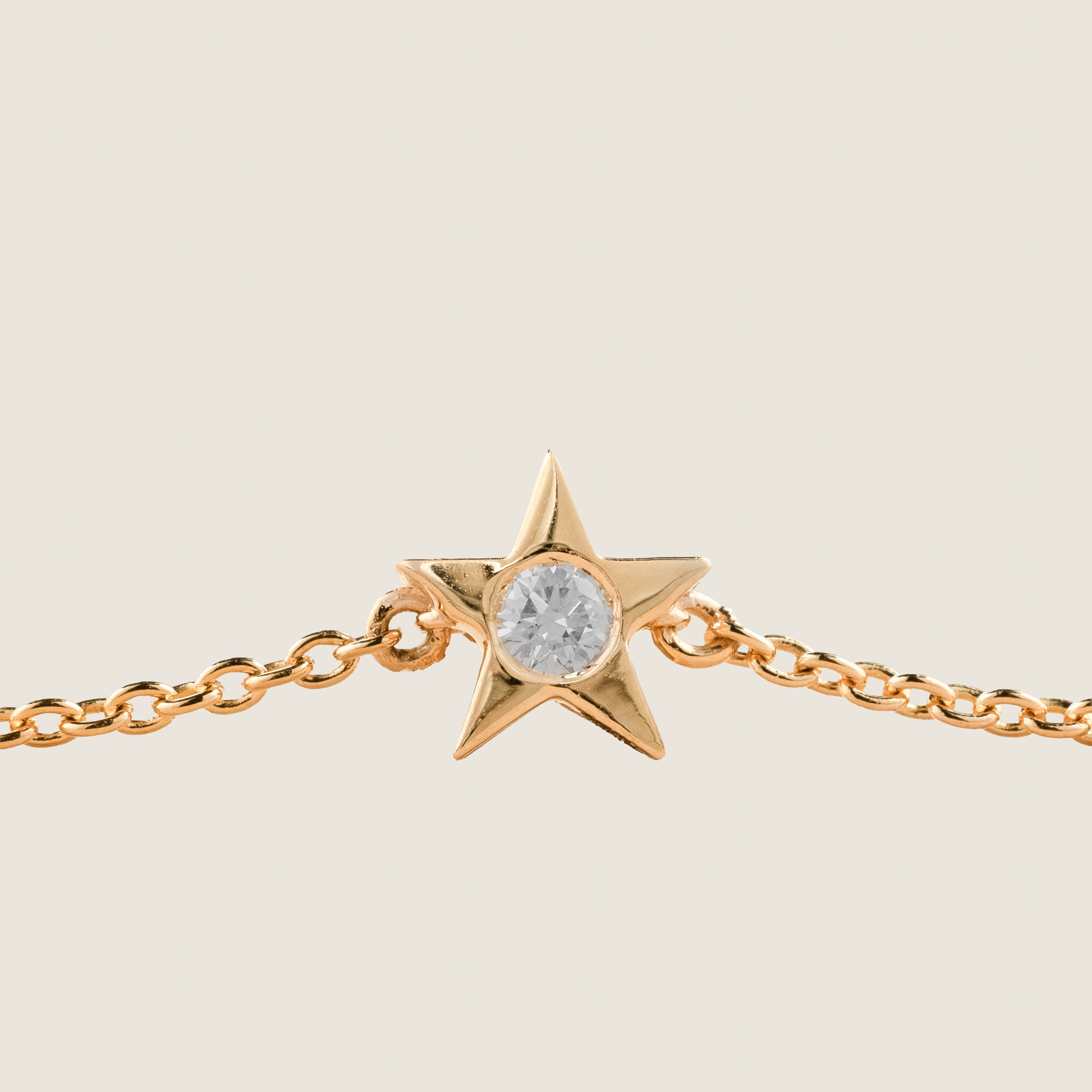 Stardust Solitaire Bracelet Chain