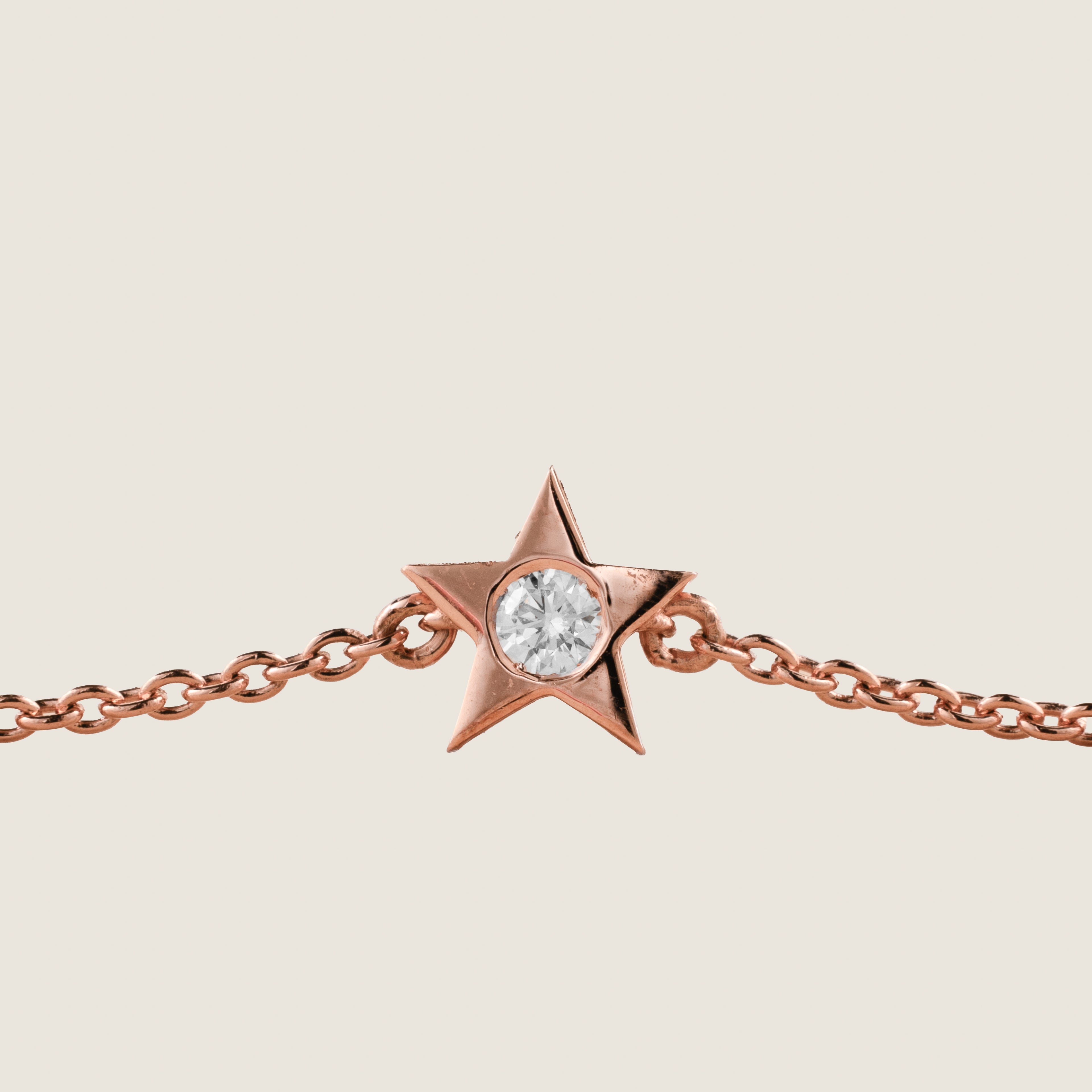 Stardust Solitaire Bracelet Chain