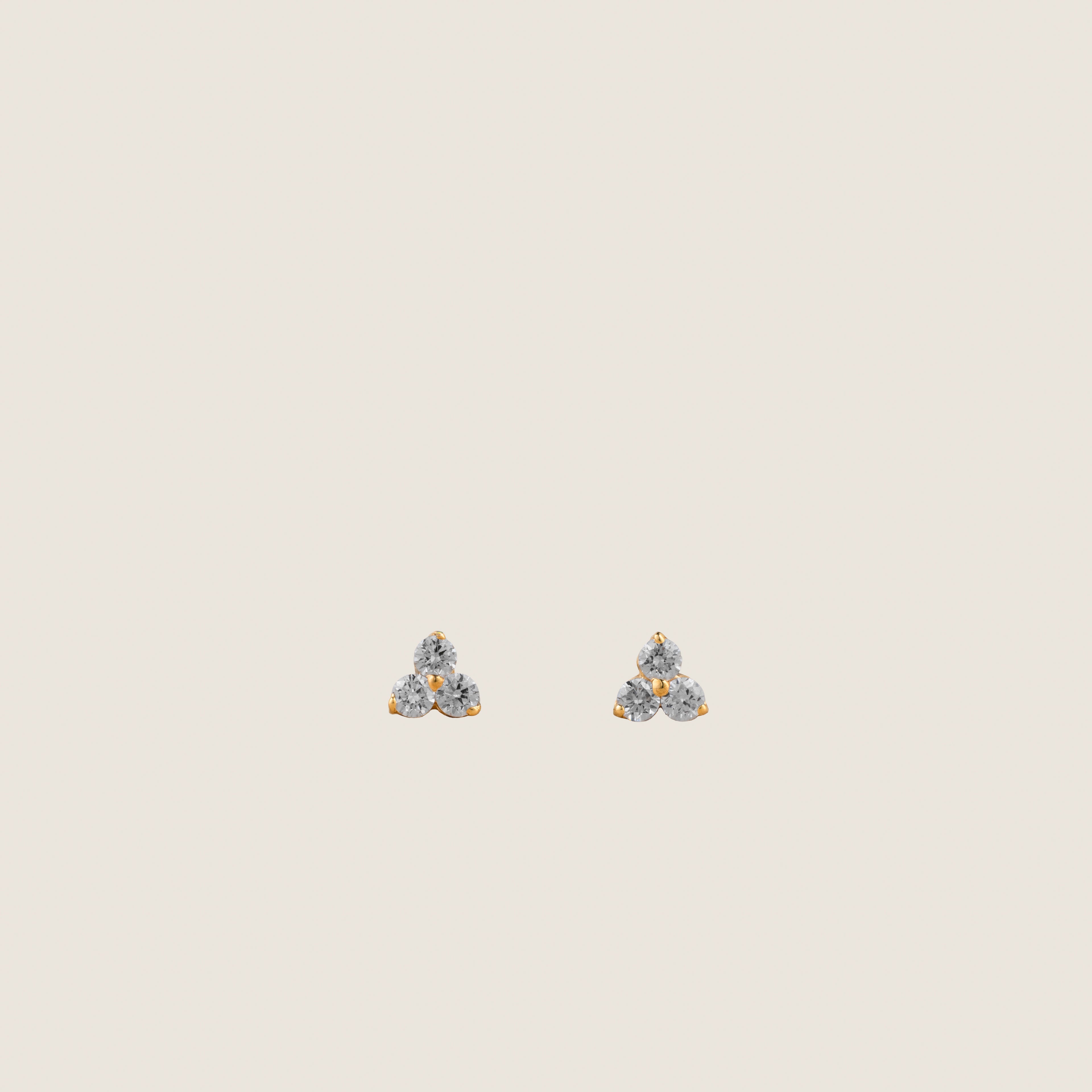 Triangle Stud Earrings