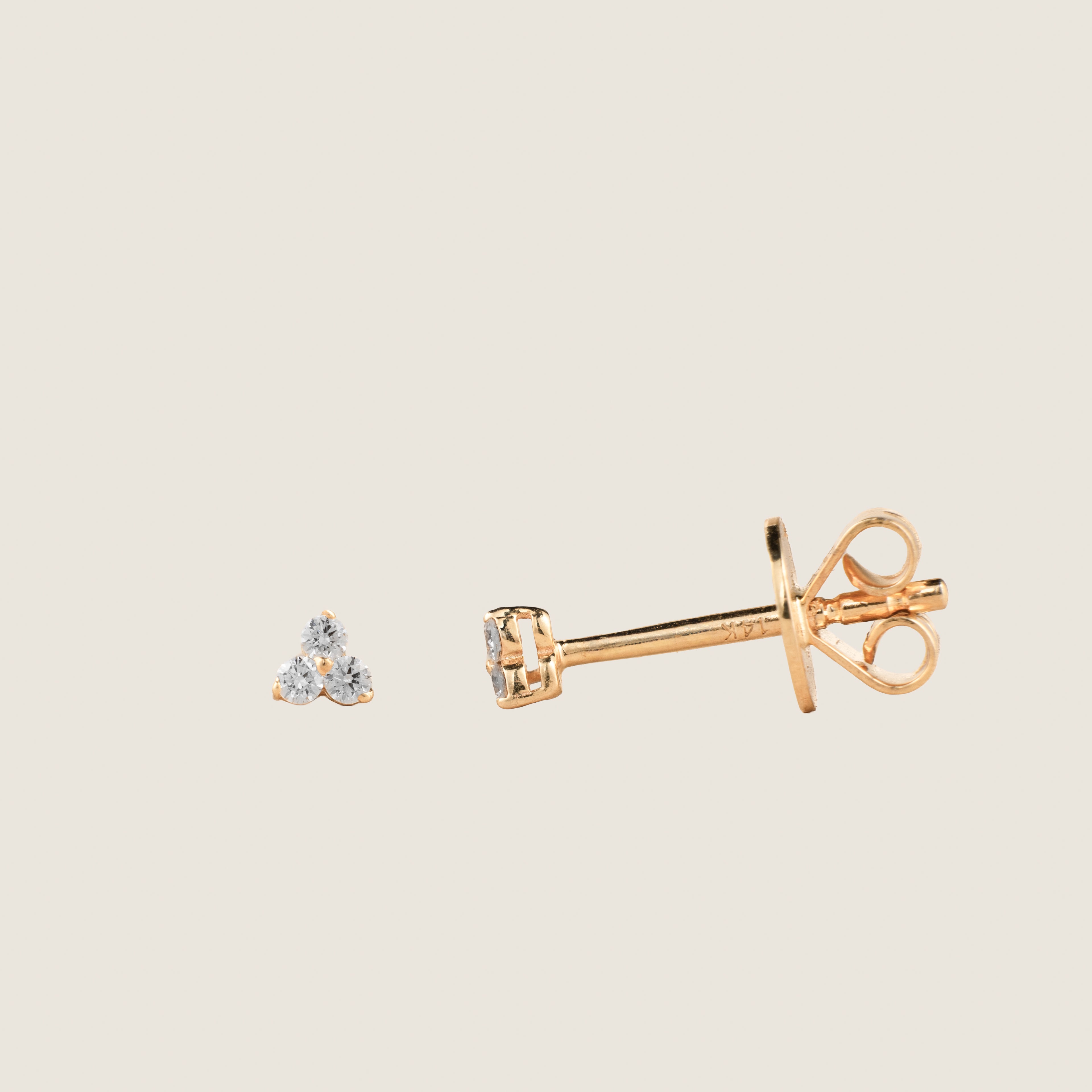 Triangle Stud Earrings