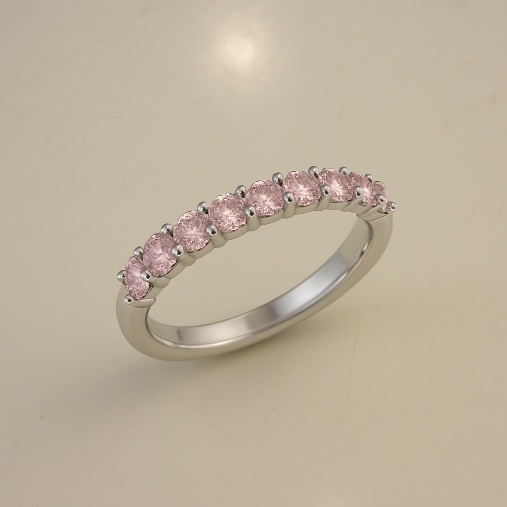 Rivieře Ring - Pink Diamond